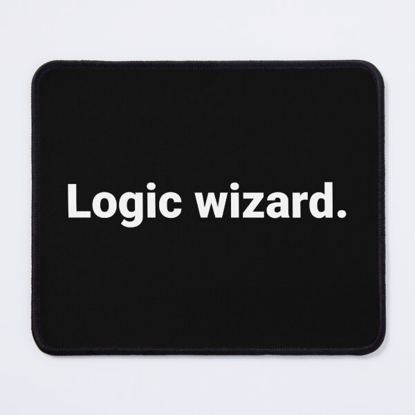 Item preview, Logic wizard. designed and sold by Text-based T-Shirts and Gifts.