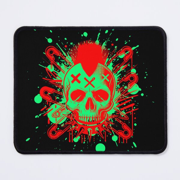 Item preview, Punk Skull With Splatter designed and sold by UNK-Fatigues.