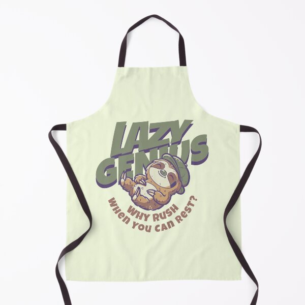 Item preview, Lazy Genius, Why Rush When You Can Rest? Sloth Funny Quote designed and sold by 2ndSketch.
