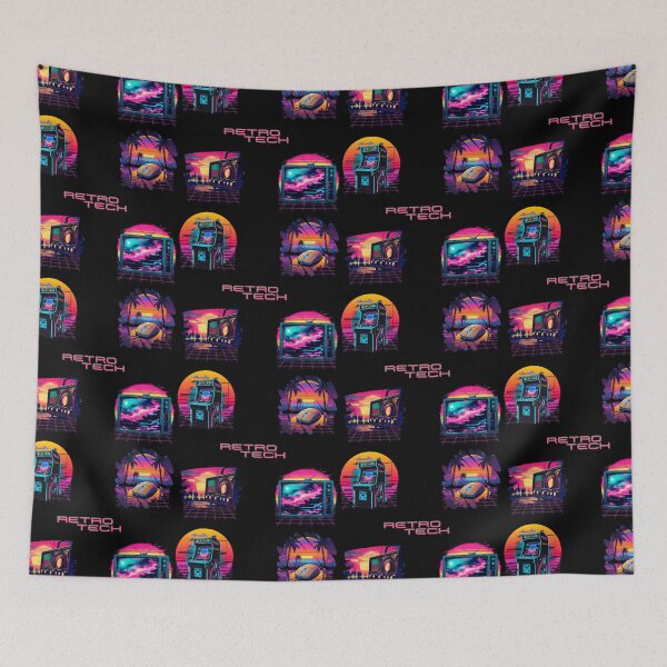 Item preview, Retro Tech Synthwave Image pack designed and sold by Designs-Labs.