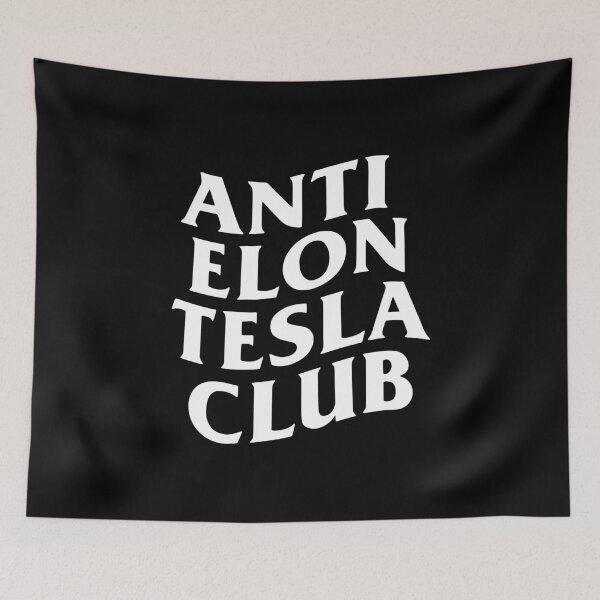 Artikelvorschau, Anti-Elon-Tesla-Club, WHT entworfen und verkauft von royalfixxx.