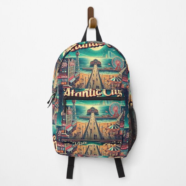 Item preview, Retro Atlantic City – Boardwalk Nostalgia designed and sold by Meta2Physical.