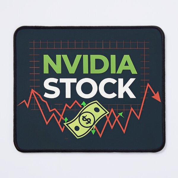 Item preview, NVIDIA Stock Crash – Market Volatility Print-on-Demand Product designed and sold by Purple Pixels.