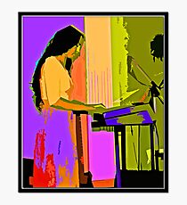 Keyboard Sorbet Photographic Print