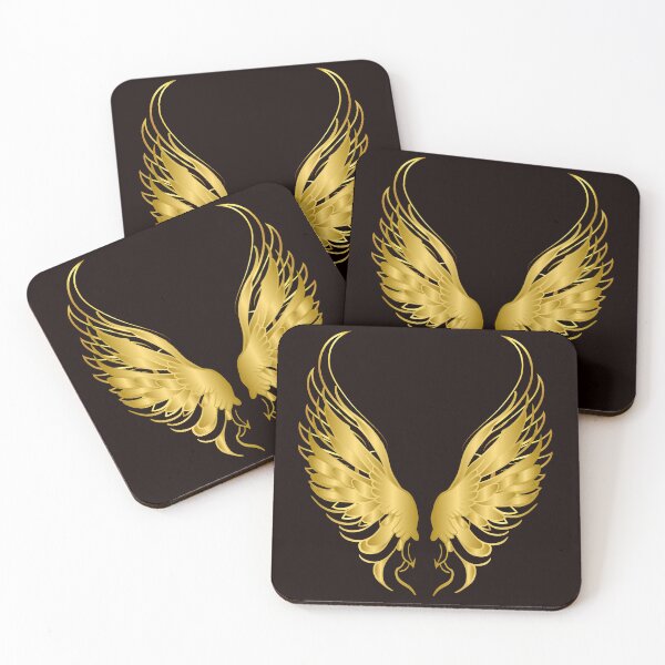 Item preview, Golden wings designed and sold by whatthefoxsays.