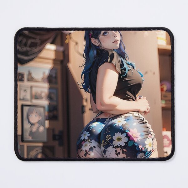 Item preview, Big Butt in Flower Shorts designed and sold by Niko Pantele.