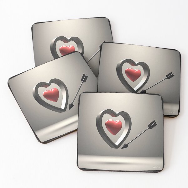 Item preview, hearts 001 2025 tileartwork designed and sold by tileartwork.