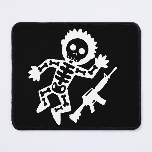 Item preview, Punk Skeleton With Rifle designed and sold by UNK-Fatigues.