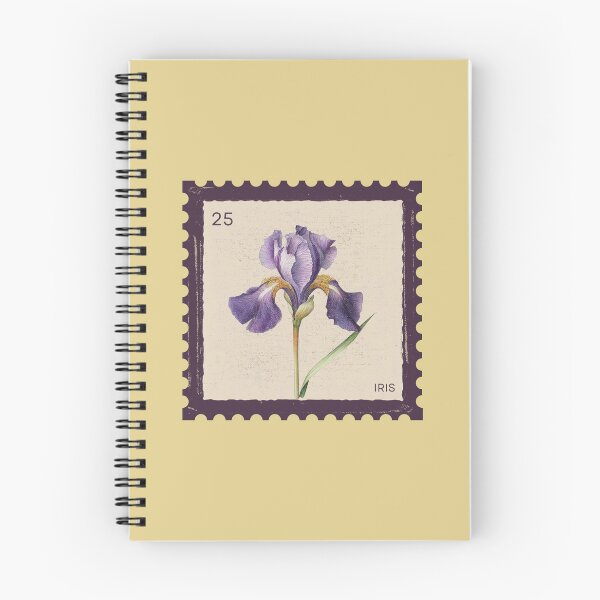 Item preview, Iris Vintage Postage Stamp designed and sold by ureggie.