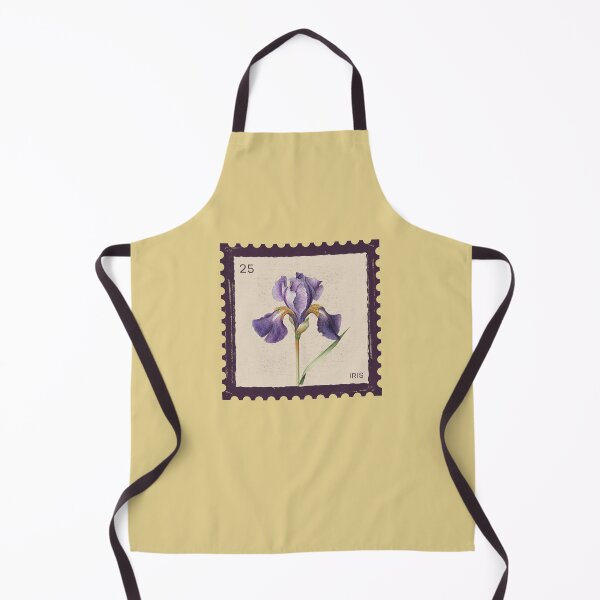 Item preview, Iris Vintage Postage Stamp designed and sold by ureggie.
