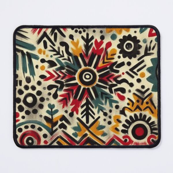 Item preview, Vibrant Bohemian Mud Cloth Pattern  designed and sold by Shs-Kenya.