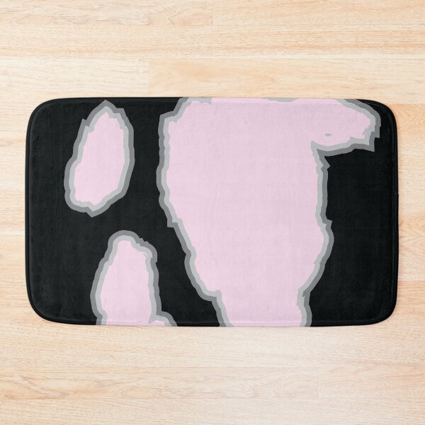 Item preview, Big Pink Cow Pattern | Black Cowhide Pattern designed and sold by PatternPen.