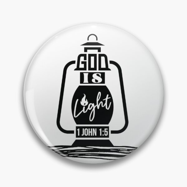 Item preview, God is Light - 1 John 1:5 designed and sold by UnikatArt.