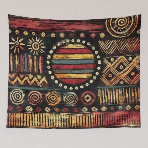 Item preview, Boho Chic Abstract Pattern  designed and sold by Shs-Kenya.
