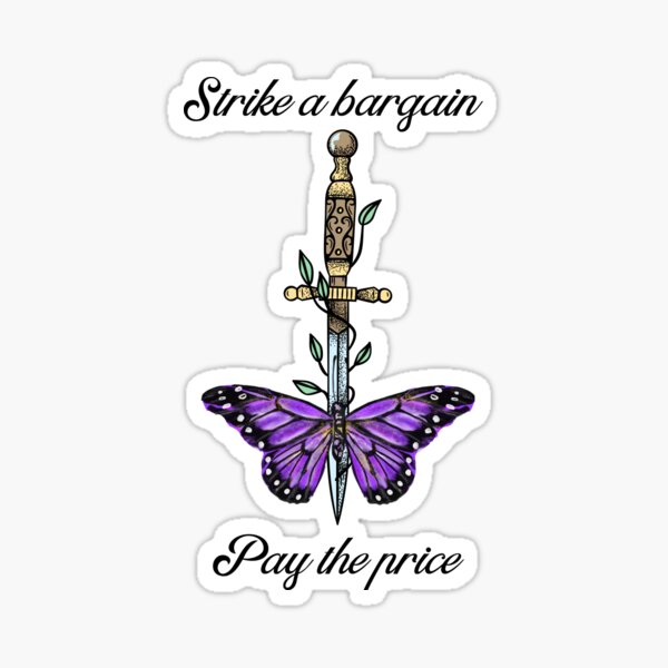 Item preview, Strike A Bargain Pay The Price designed and sold by burrowdesigns.
