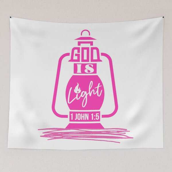 Item preview, God is Light - 1 John 1:5 designed and sold by UnikatArt.