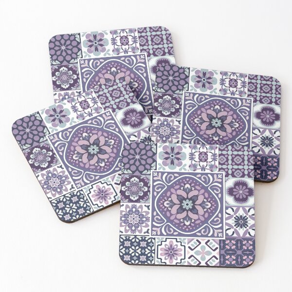 Item preview, Spring Purple Floral Inspired By Carpet Artwork  designed and sold by Tamas Das.