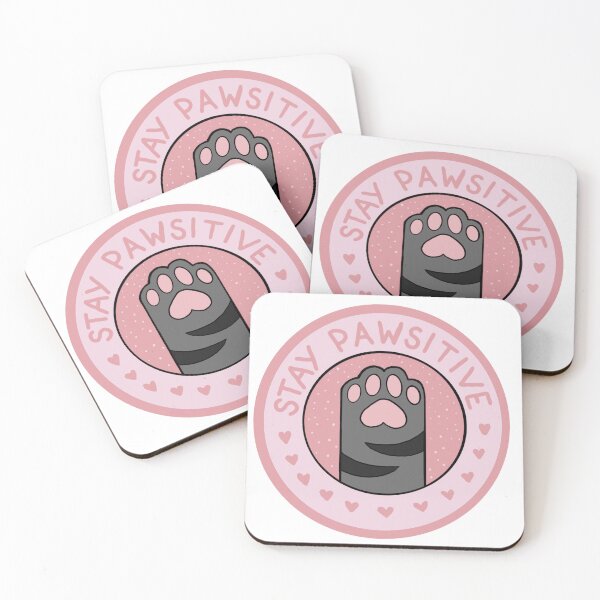 Item preview, Stay Pawsitive! designed and sold by CloverFi.