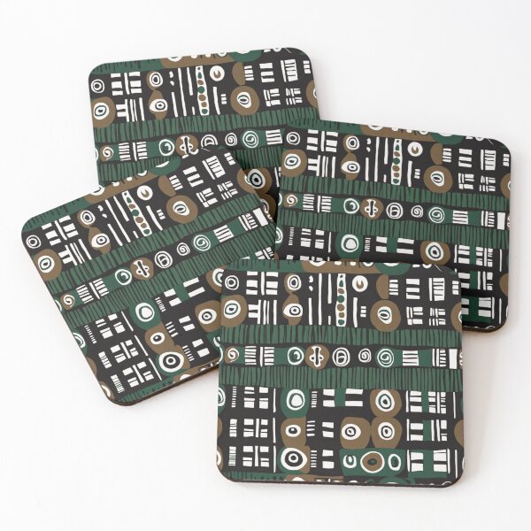 Item preview, Afro Bohemian Mud Cloth Pattern  designed and sold by Shs-Kenya.