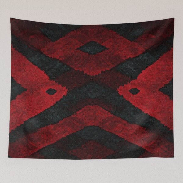 Item preview, Red & Black Abstract Art  designed and sold by Shs-Kenya.