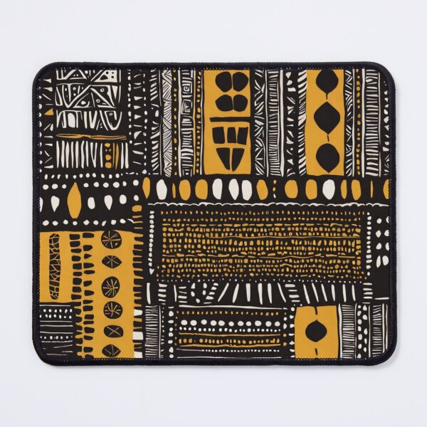 Item preview, Vibrant Afrohemian Mud Cloth Pattern  designed and sold by Shs-Kenya.