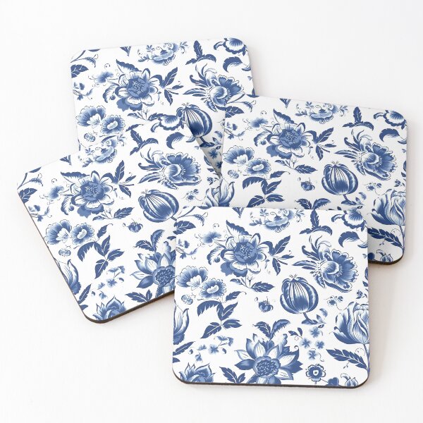 Item preview, Blue Flowers designed and sold by ViaARTfactory.