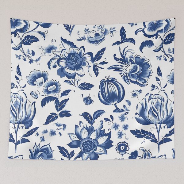 Item preview, Blue Flowers designed and sold by ViaARTfactory.