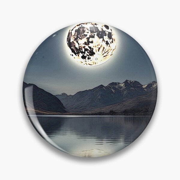 Item preview, moon view 001 2025 tileartwork designed and sold by tileartwork.