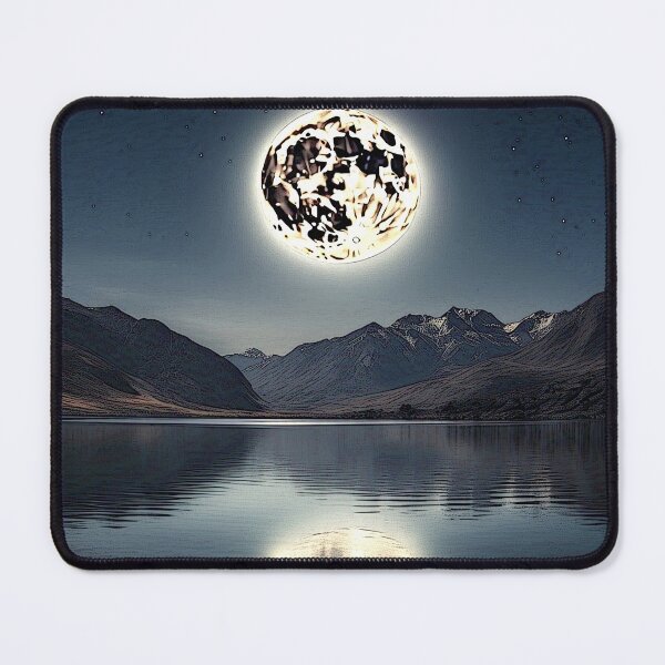 Item preview, moon view 001 2025 tileartwork designed and sold by tileartwork.