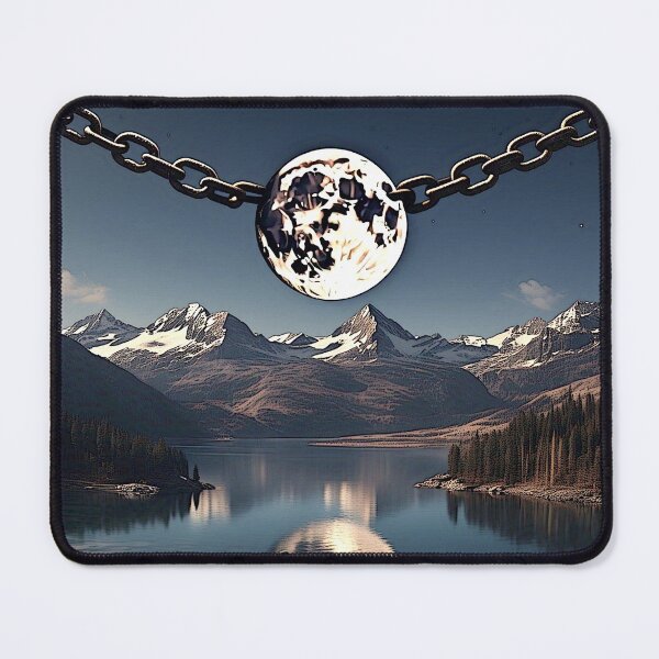 Item preview, moon view 002 2025 tileartwork designed and sold by tileartwork.