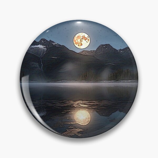 Item preview, moon view 005 2025 tileartwork designed and sold by tileartwork.