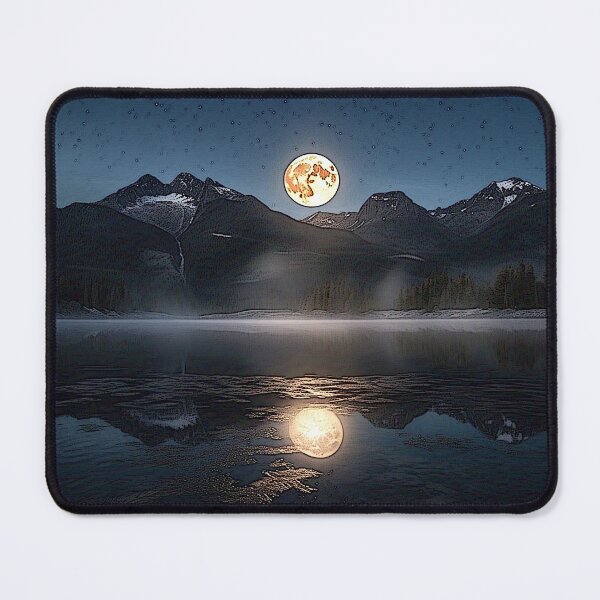 Item preview, moon view 005 2025 tileartwork designed and sold by tileartwork.