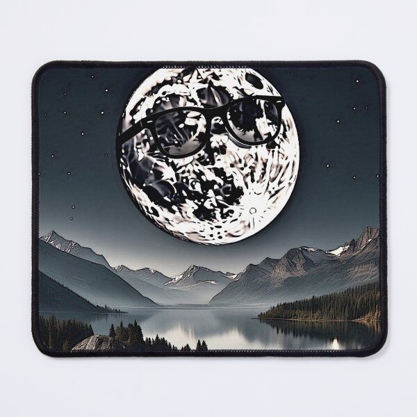 Item preview, moon view 006 2025 tileartwork designed and sold by tileartwork.