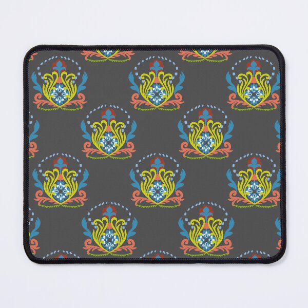 Item preview, Motifs of stylized flower elements arranged seamless pattern. designed and sold by RIYA SIRI.