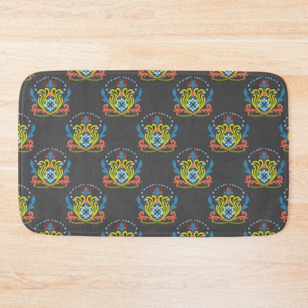 Item preview, Motifs of stylized flower elements arranged seamless pattern. designed and sold by RIYA SIRI.