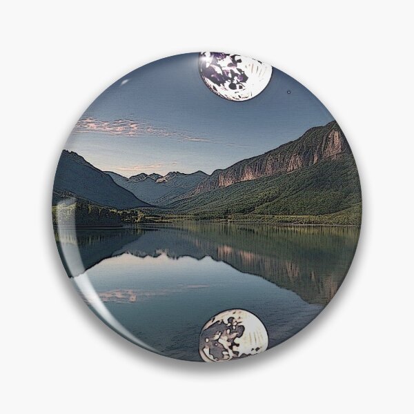 Item preview, moon view 007 2025 tileartwork designed and sold by tileartwork.