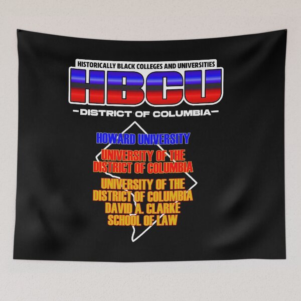 Item preview, HBCU District of Columbia  designed and sold by RobScottCreates.