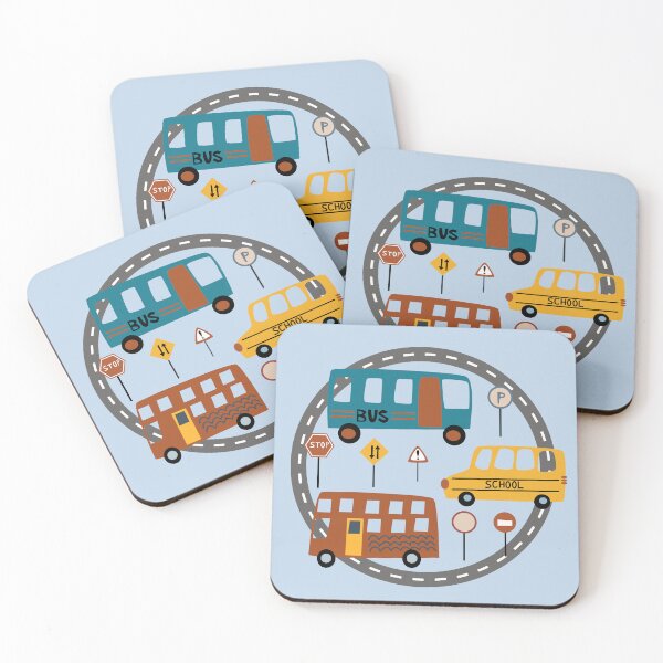 Item preview, Buses designed and sold by AnulaArt.