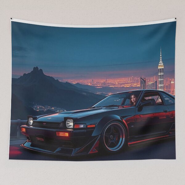 Item preview, Digital Art, Toyota AE86, Photorealistic, City Skyline designed and sold by Salimgor Hangaround Music.