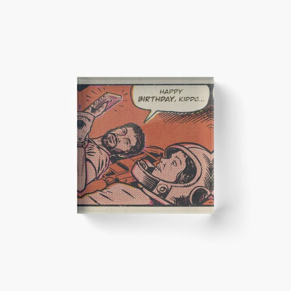 Item preview, "Happy Birthday" comic panel designed and sold by MarkScicluna.