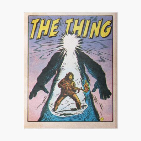 Artikel-Vorschau von "Thing" Comic-Poster Fan-Art, designt und verkauft von MarkScicluna.