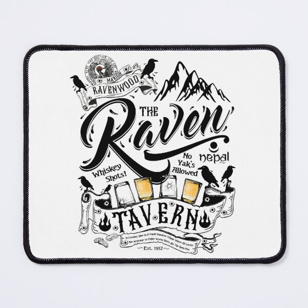 Item preview, The Raven Tavern Nepal designed and sold by Candywrap Studio.