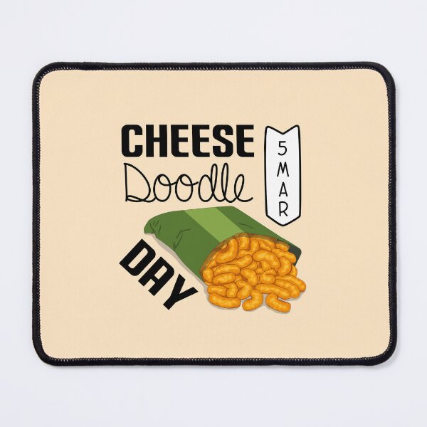 Item preview, 5 March Cheese Doodle - Wacky Holidays designed and sold by ChemicalXShop.