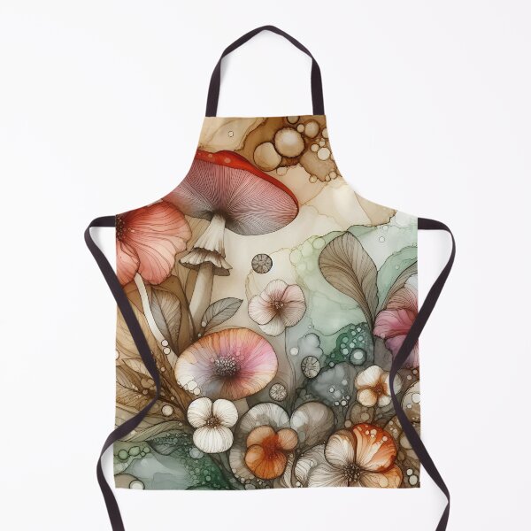 Item preview, Floral Mushrooms designed and sold by GraphicsClub.