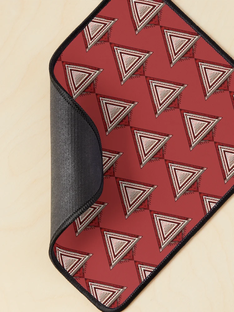 Thumbnail 2 of 5, Mouse Pad, Triangle Pattern, Geometric Pattern, designed and sold by DekoDesignsHub.