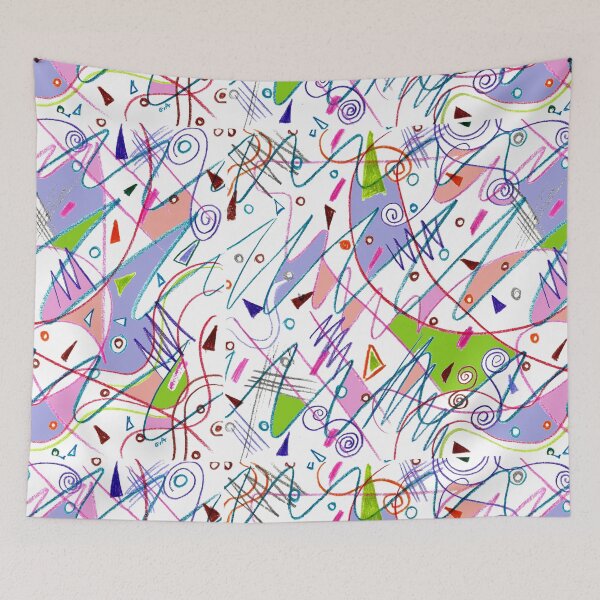 Item preview, Abstract path movies dreams painting designed and sold by tqueen.