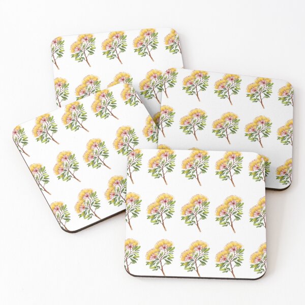 Item preview, Yellow Pohutukawa designed and sold by HOMETOWN86.