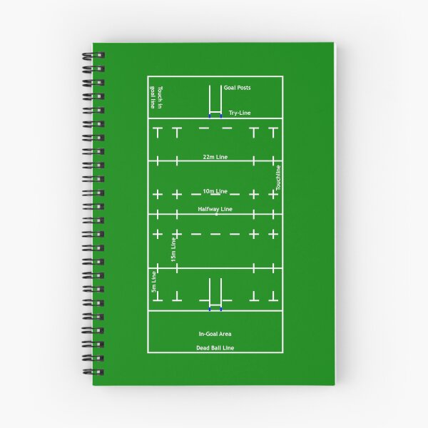Artikelvorschau, Rugby-Union-Spielfeld-Layout entworfen und verkauft von SlumCity.