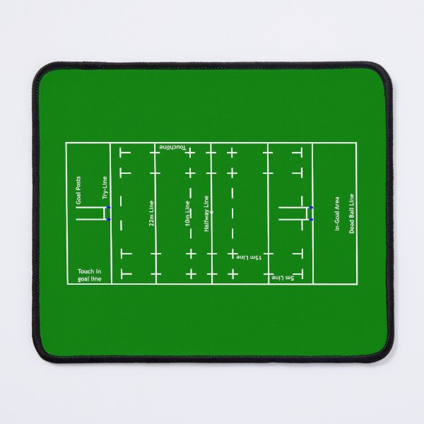 Vista previa del artículo con la obra «Disposición de la cancha de la Unión de Rugby», diseñado y vendido por SlumCity.