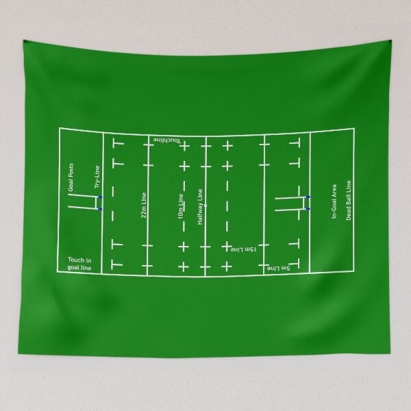 Item preview, Rugby Union Pitch Layout designed and sold by SlumCity.